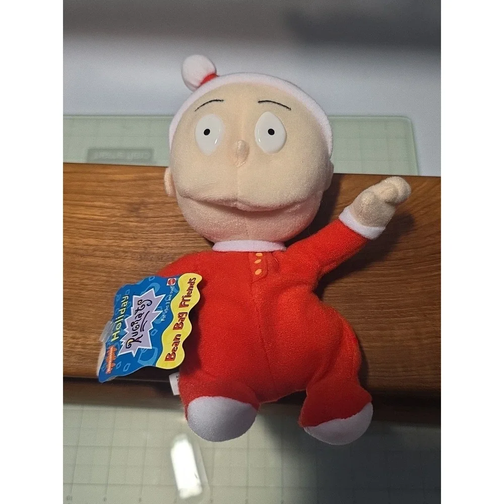 Vintage 1997 Nickelodeon Holiday Rugrats Baby Tommy‎ Pickles Bean Bag Plush